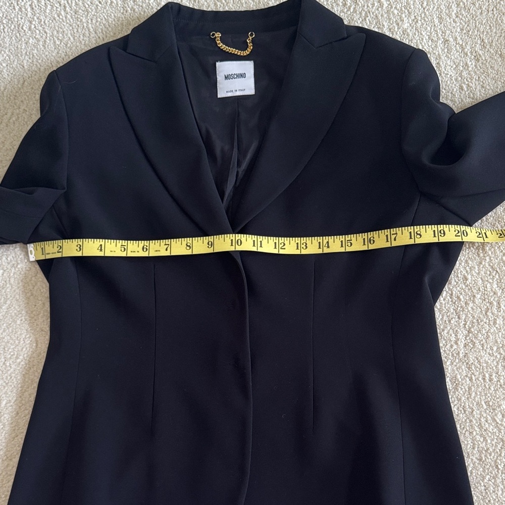 Moschino Classic Black Blazer - Picture 4 of 11